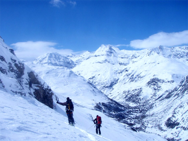 Curso de esquí de montaña perfeccionamiento - Formación técnica - Guías de montaña
