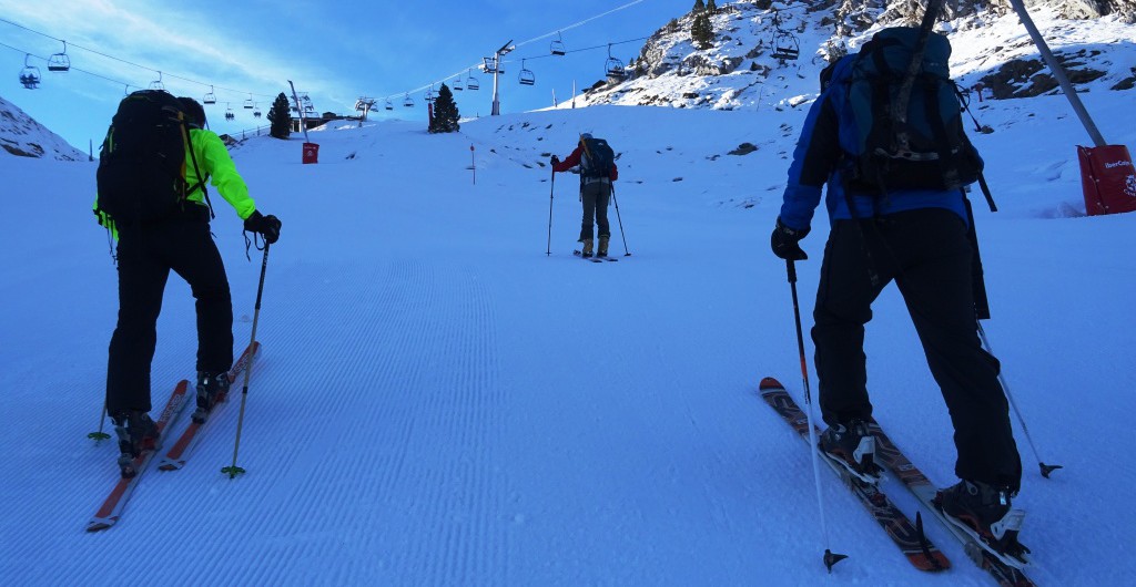 Curso esqui de montaña-Pirineos