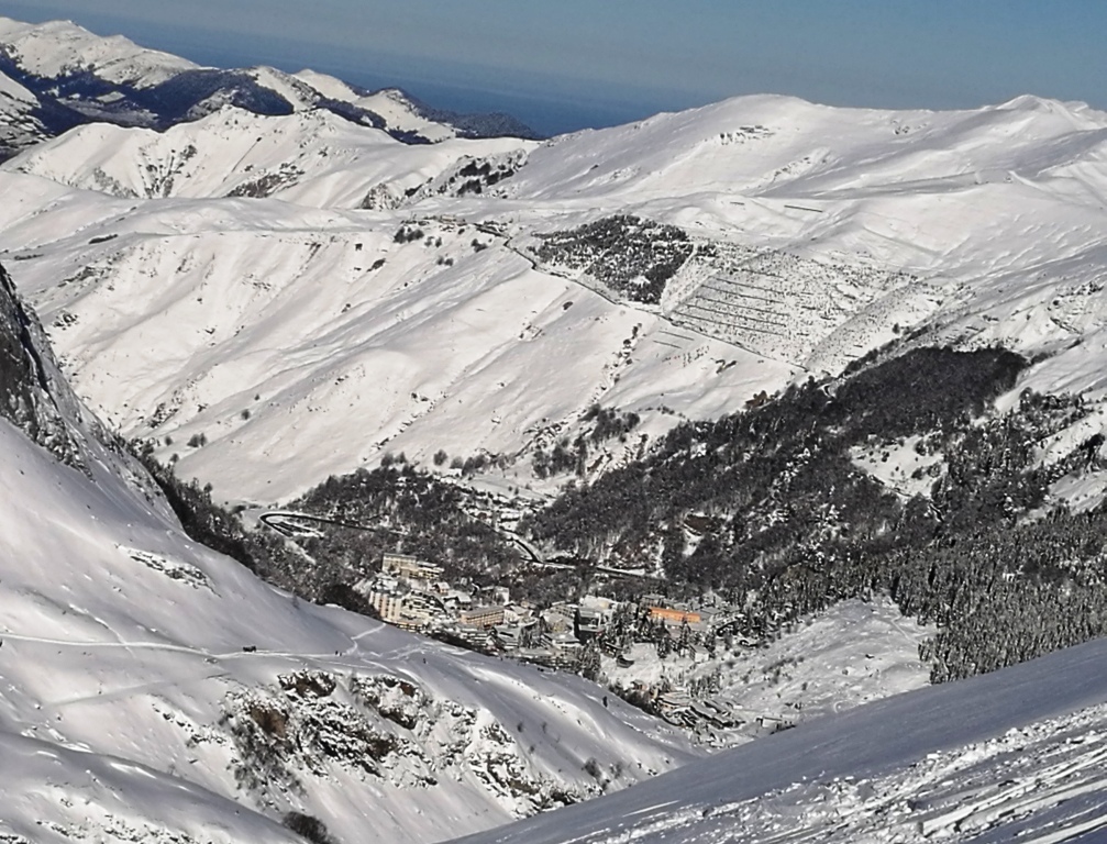 Esqui de montaña Pirineos:Gourette- Pic Sanctus (2482m)