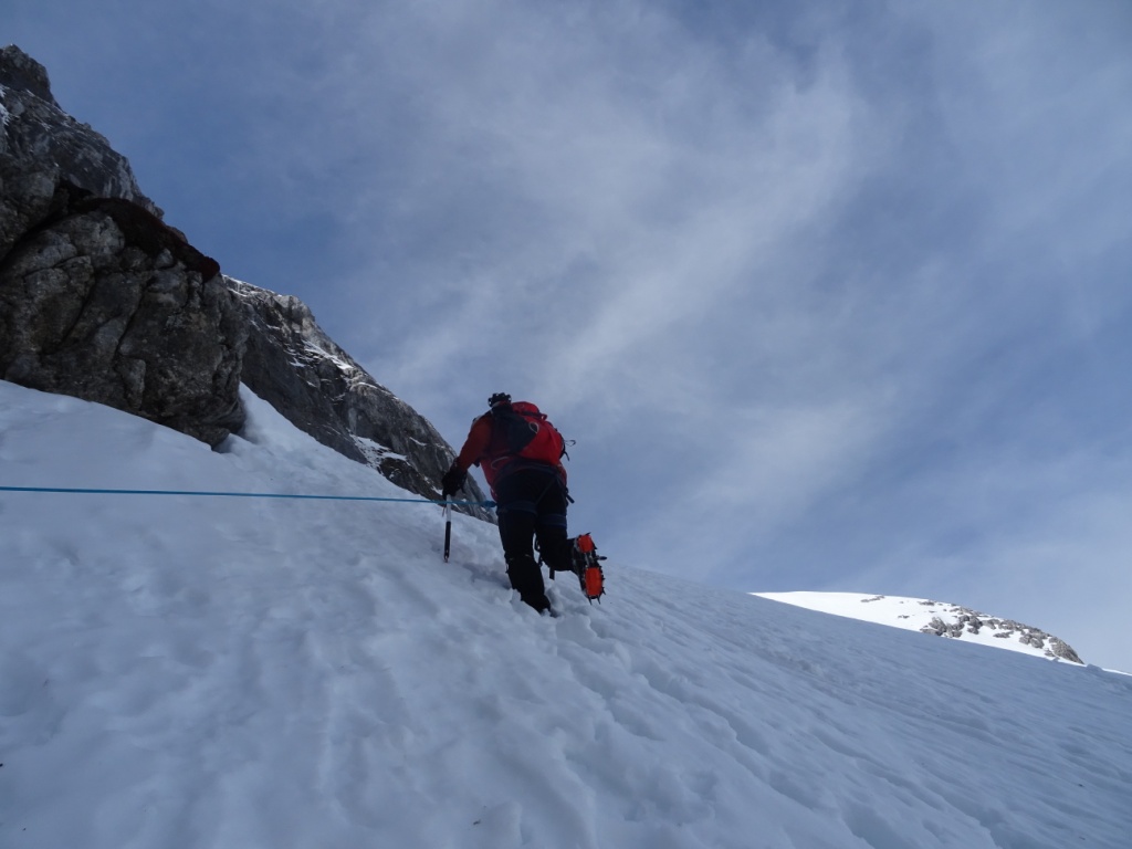 Fuentes Carrionas-Curso de alpinismo-Cara Norte del Espiguete