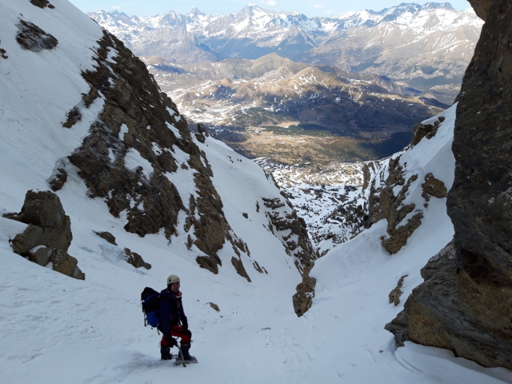 Valle de Tena: Peña Telera (2762 m) - Gran Diagonal (700 m,AD)