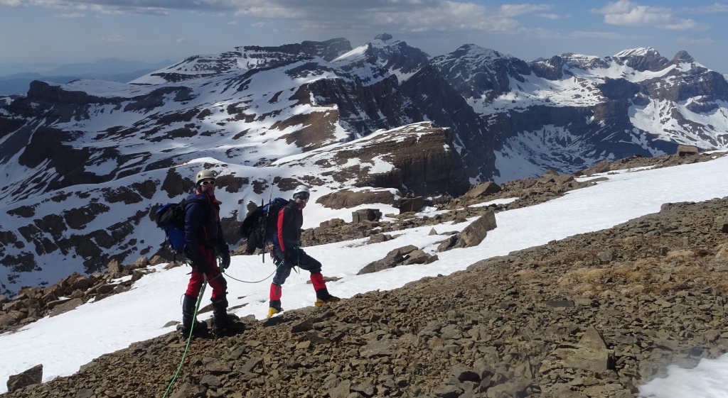 Valle de Tena: Peña Telera (2762 m) - Gran Diagonal (700 m,AD)