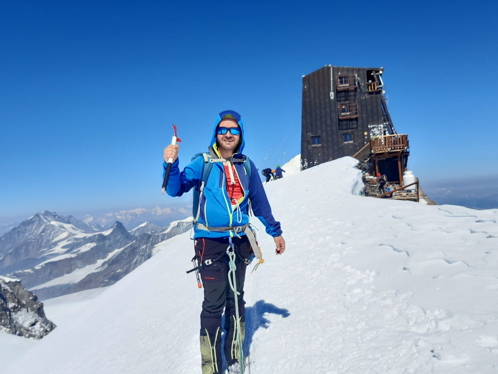 Travesia alta ruta del macizo del Breithorn-Monte Rosa