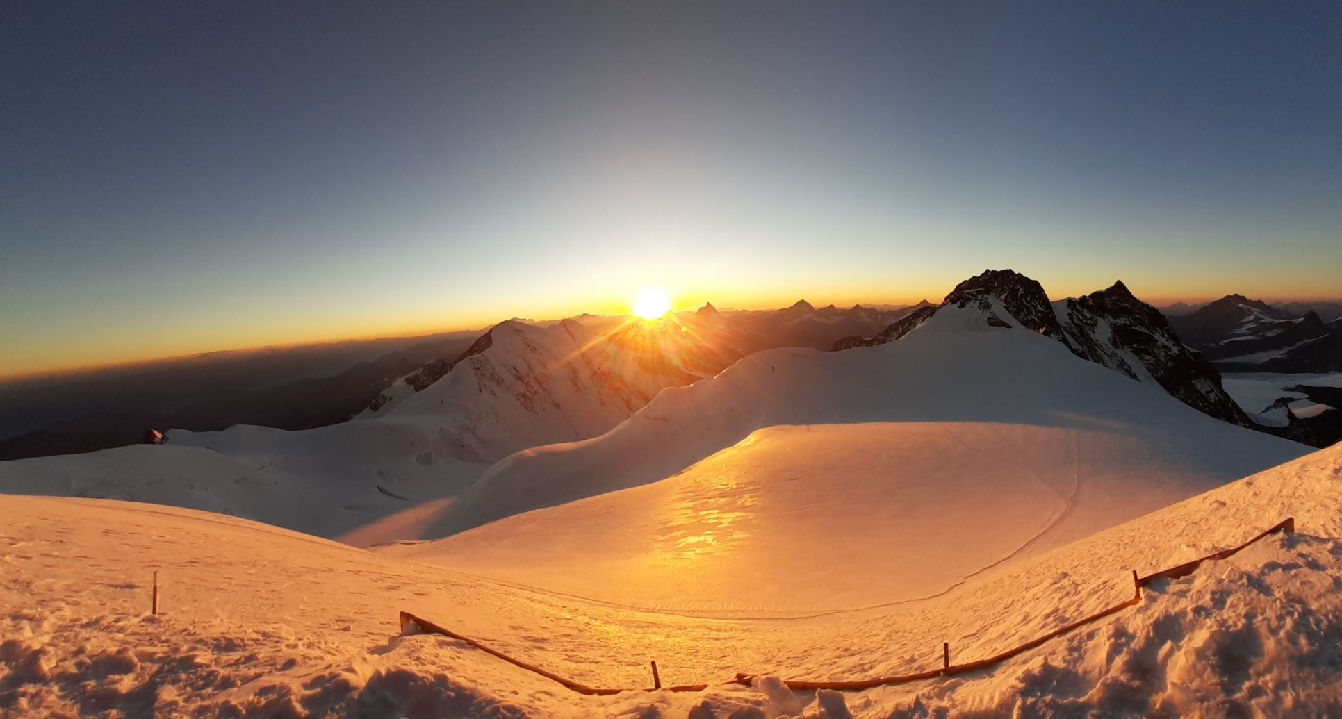 Travesia alta ruta del macizo del Breithorn-Monte Rosa