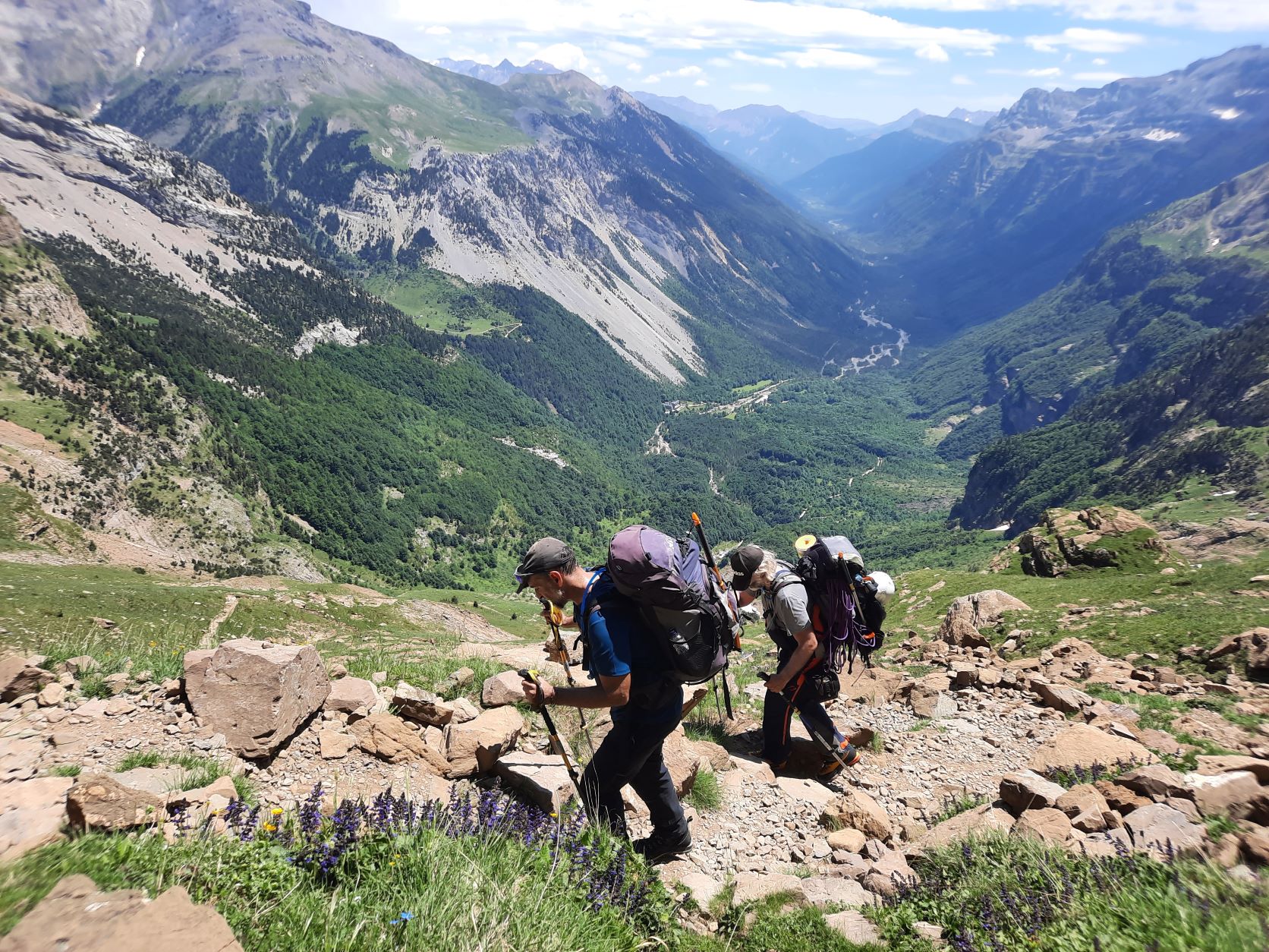 Pirineos-Parque Nacional de Ordesa: Cara Norte Monte Perdido (800m,AD)
