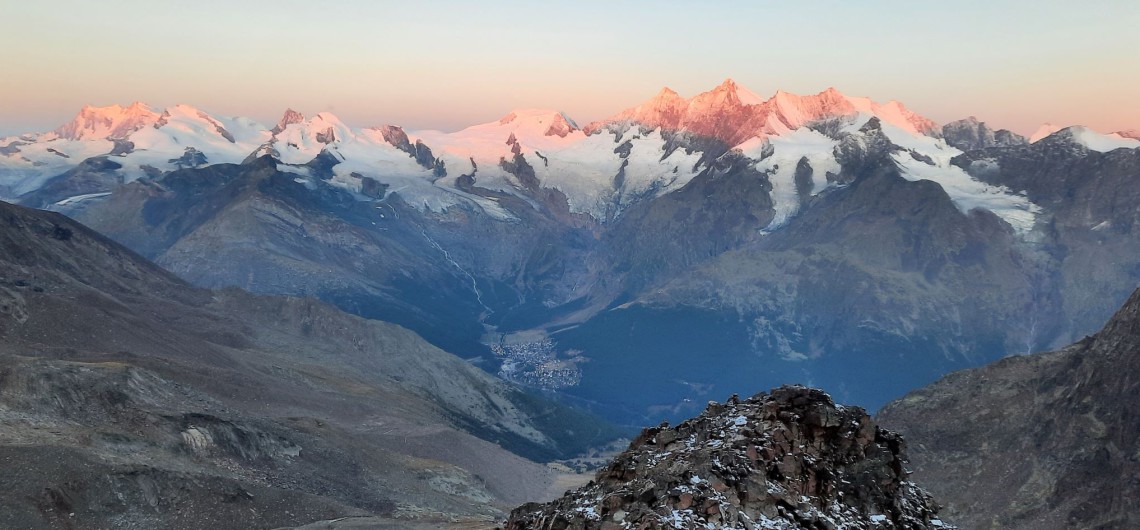 Alpes suizos/italianos: Lagginhorn-Allalinhorn-Almagellerhorn-Gran Paradiso
