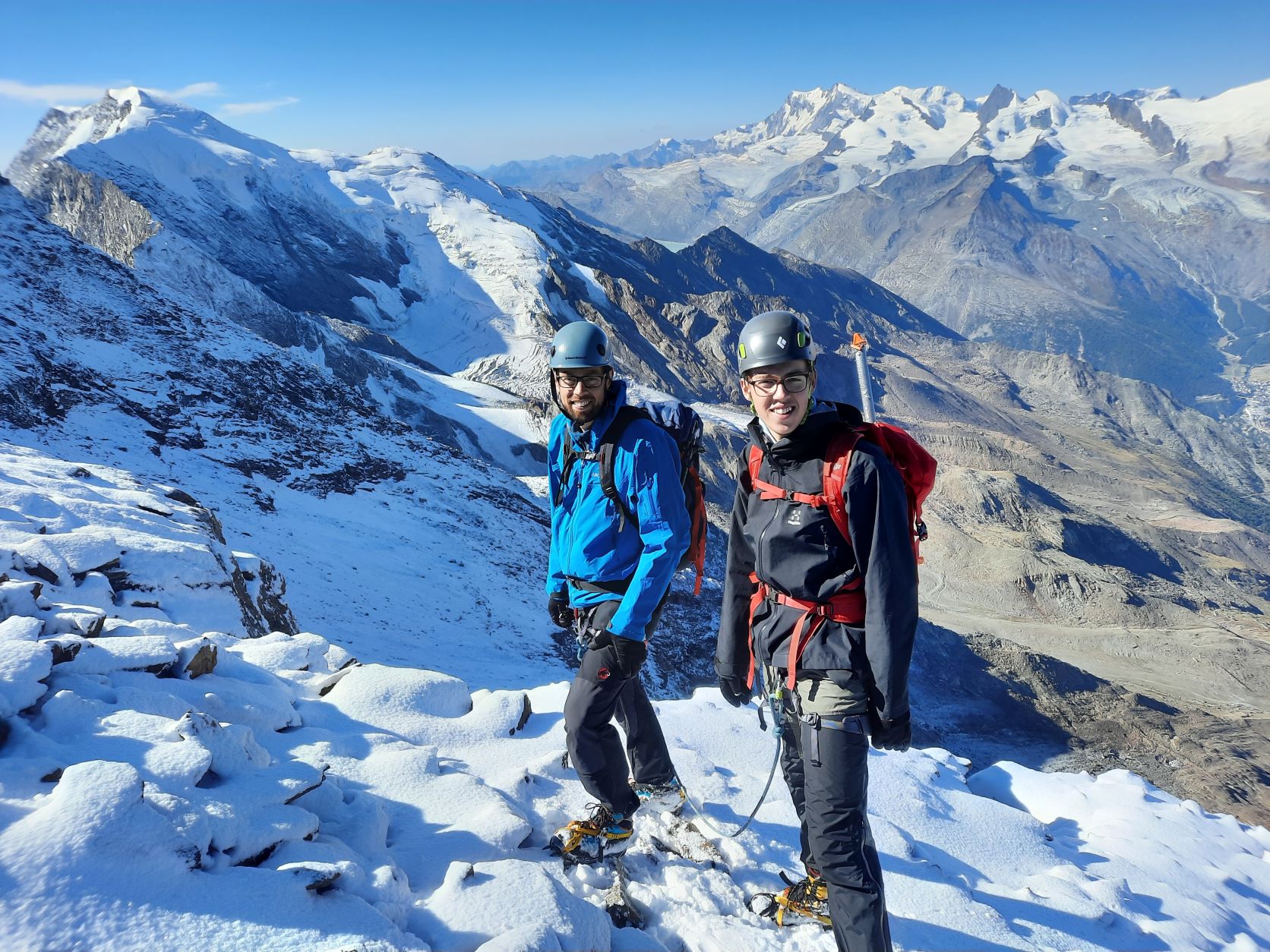 Alpes suizos/italianos: Lagginhorn-Allalinhorn-Almagellerhorn-Gran Paradiso