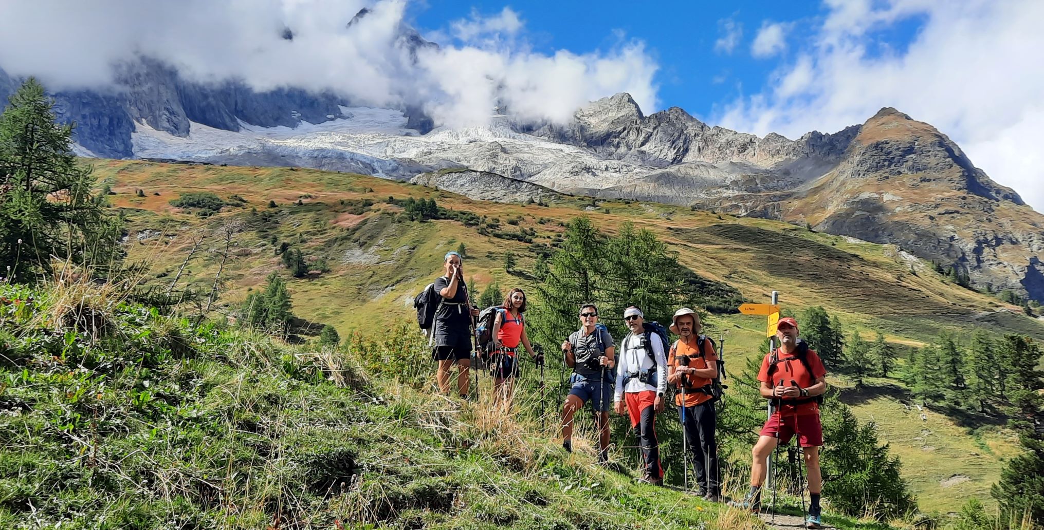 Alpes-senderismo: Trekking Tour du Blanc