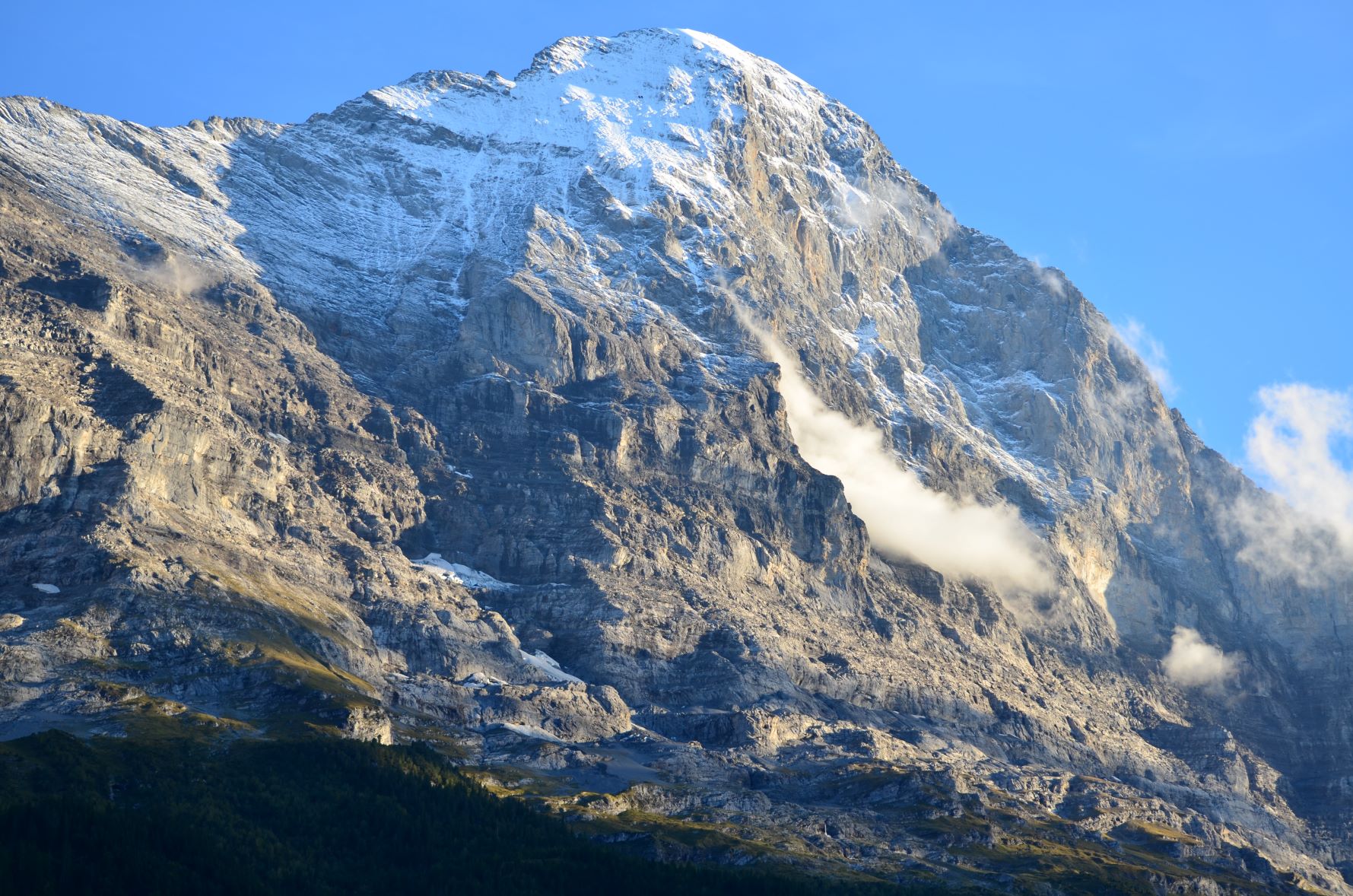 Arista Mittellegi al Eiger-Alpes Suizos-Grindelwald-Eismeer
