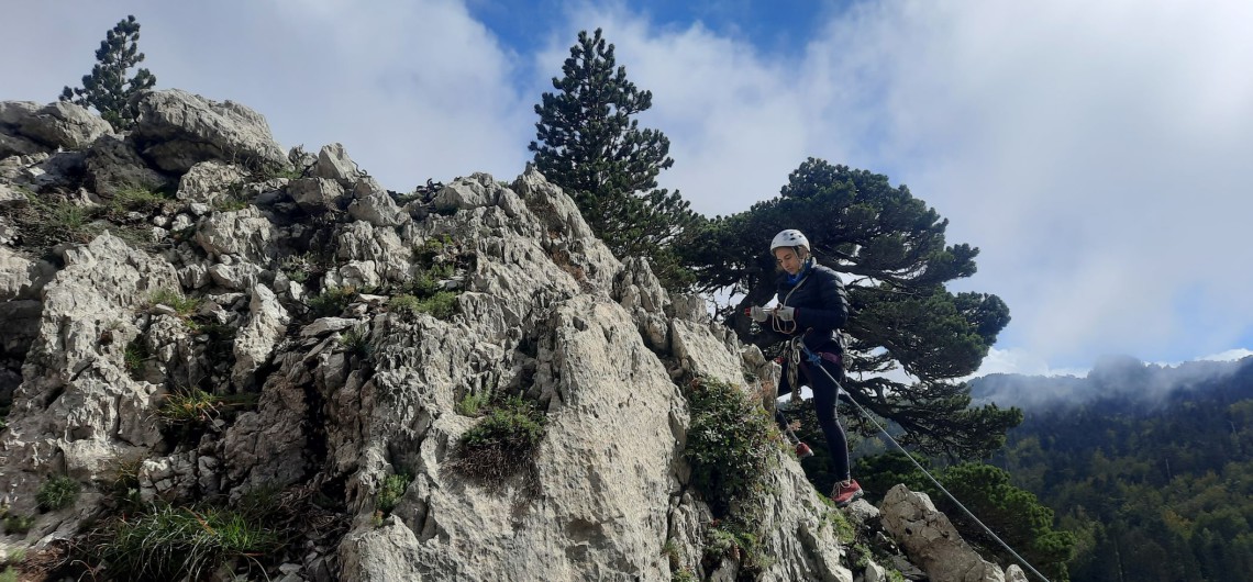 Curso de escalada de crestas/autoproteccion-Pirineo Navarro