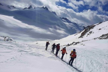 Haute route Chamonix-Zermatt/Esqui de travesia en los Alpes