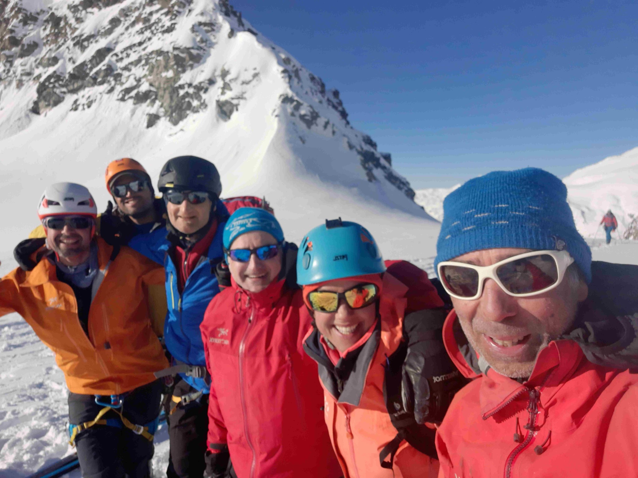 Haute route Chamonix-Zermatt/Esqui de travesia en los Alpes