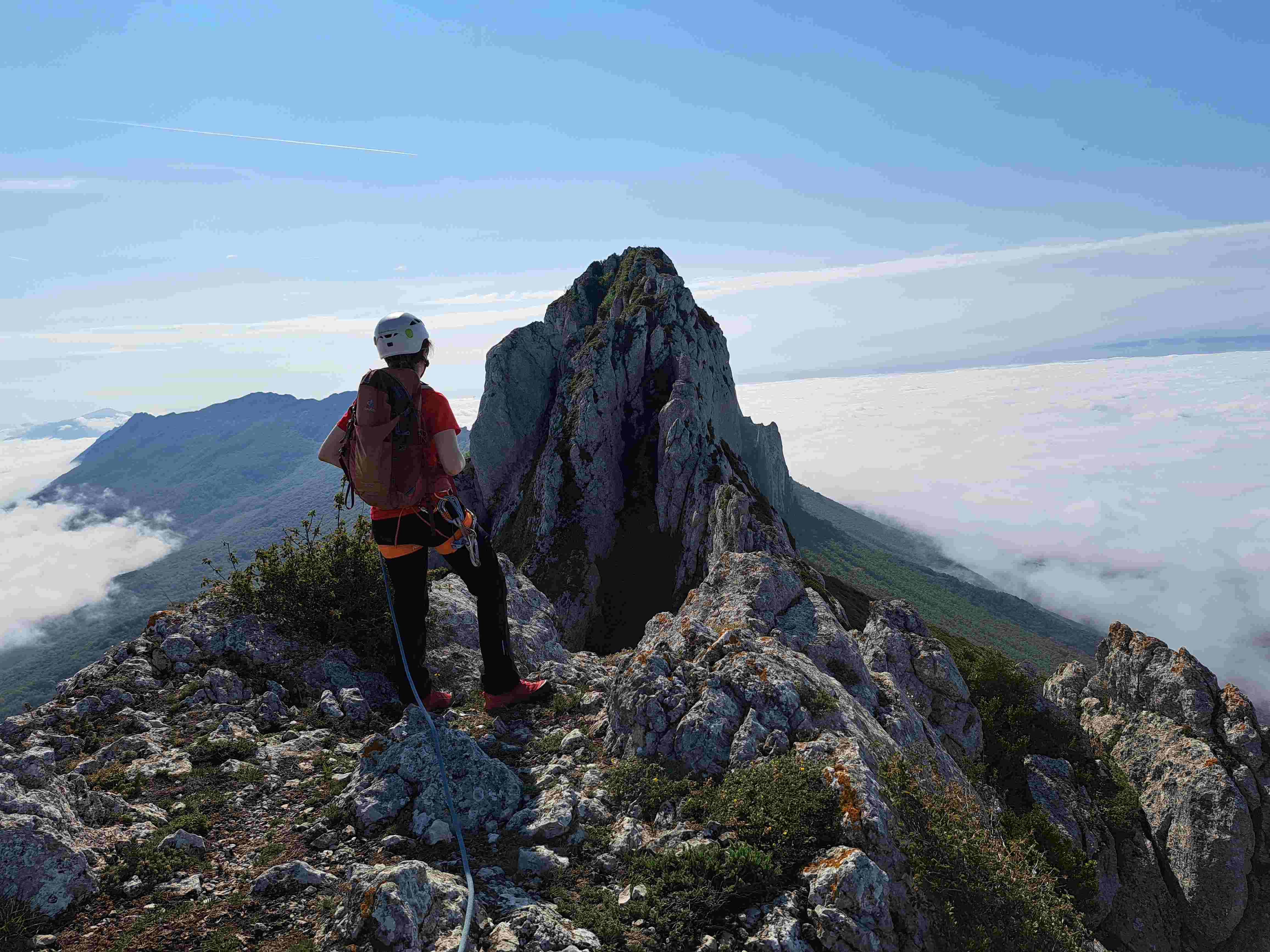 Cresta occidental de Palomares (AD+) / Sierra de Toloño (Araba)