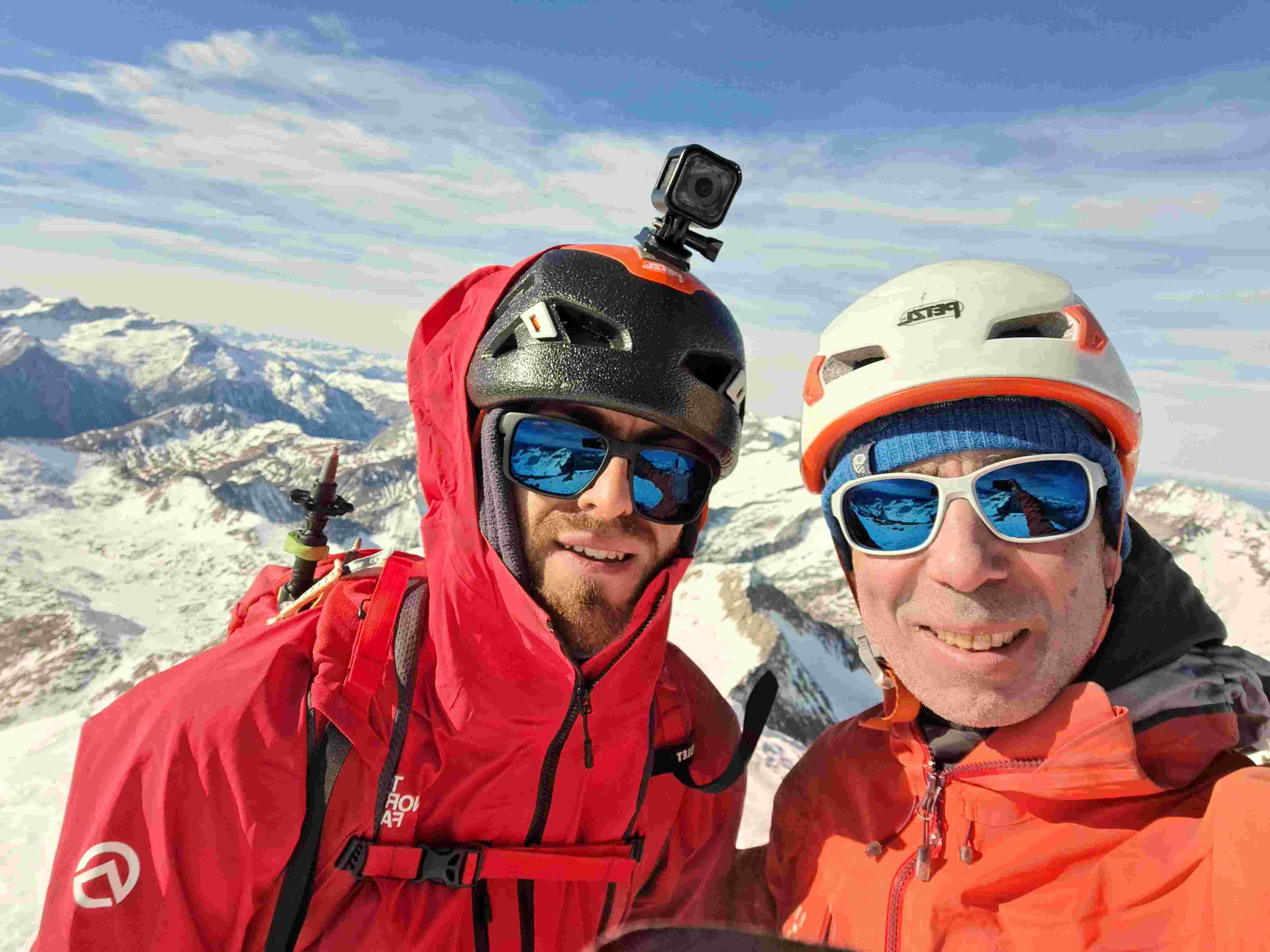 Alpinismo en Pirineos: Posets (3375m)-Corredor Jean Arlaud (250m ,AD+)