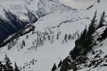 Haute route Chamonix-Zermatt/esqui de montaña/Alpes