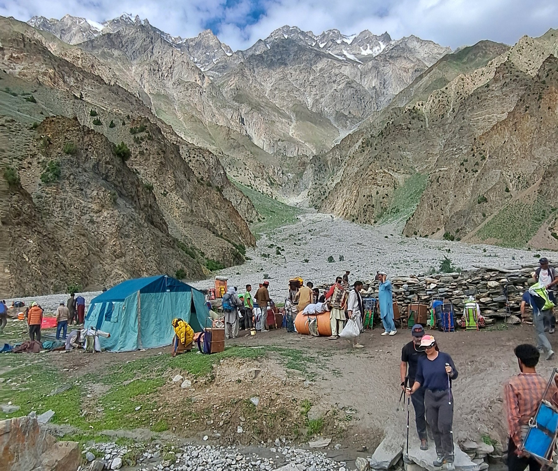 Alpinismo en Pakistan/Baltistan: Spantik (7027m): Arandu/Karakorum