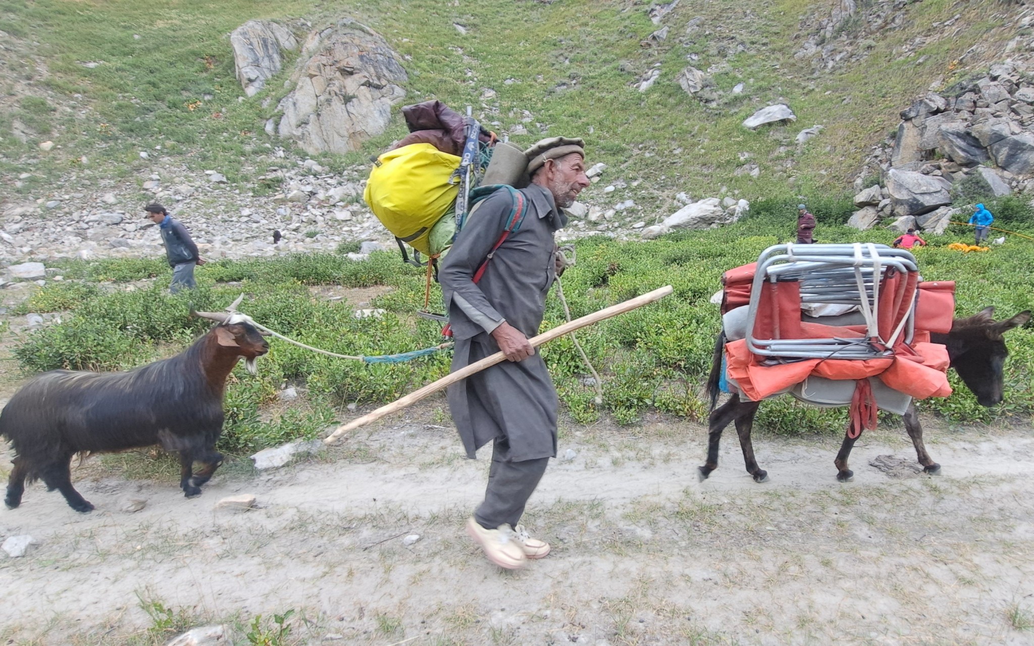 Alpinismo en Pakistan/Baltistan: Spantik (7027m): Arandu/Karakorum