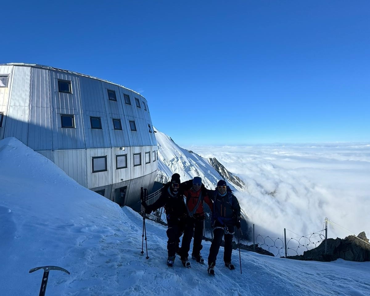 Alpinismo en Chamonix: Mont Blanc du Tacul (4248m)-Mont Blanc (4810m)