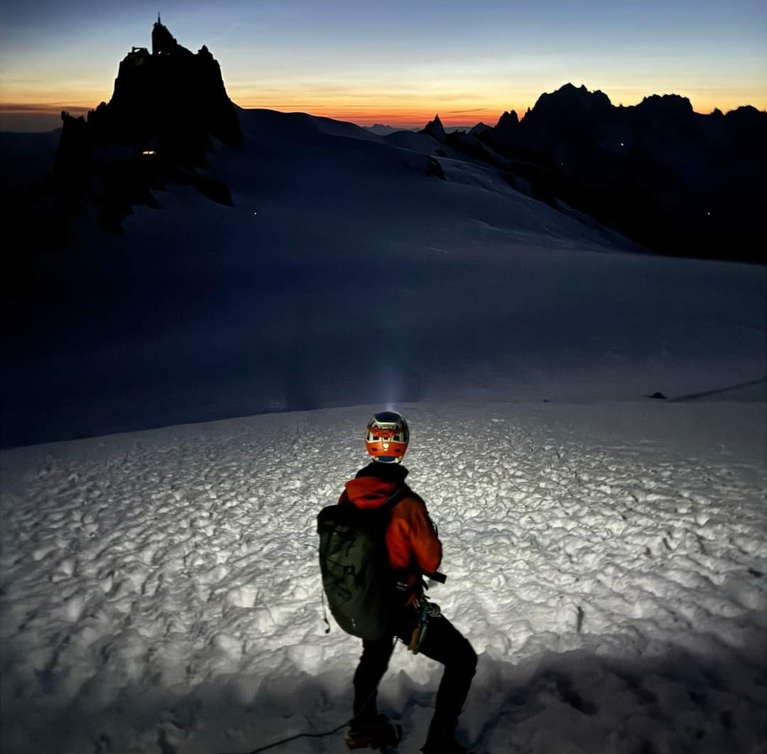 Alpinismo en Chamonix: Mont Blanc du Tacul (4248m)-Mont Blanc (4810m)