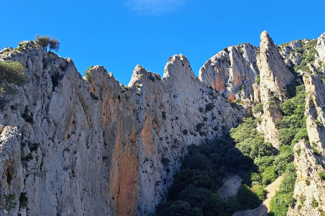 Cresta del Boron (270m/4º+)-Embalse de Vadiello-Sierra de Guara