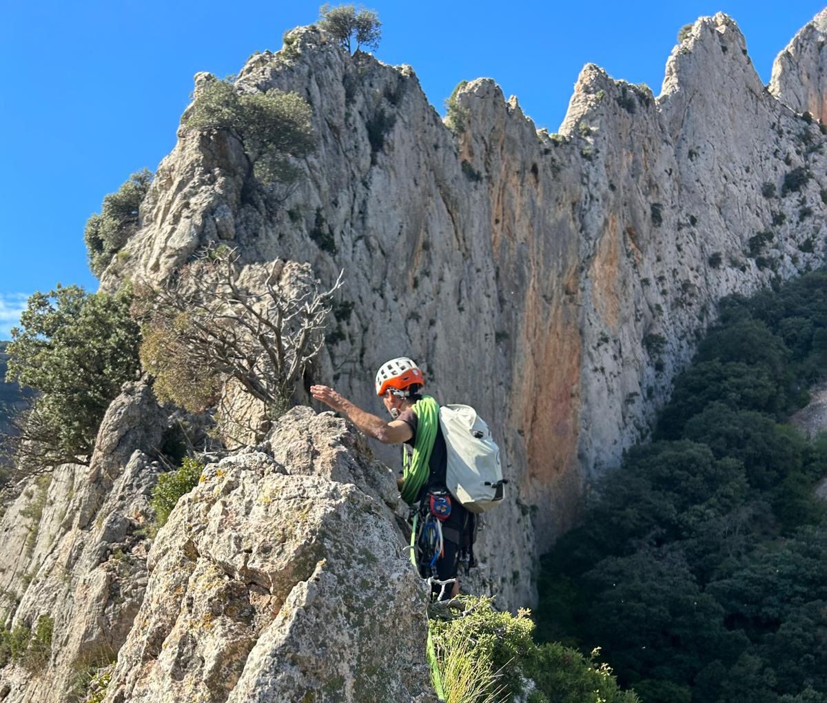 Cresta del Boron (270m/4º+)-Embalse de Vadiello-Sierra de Guara