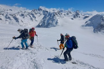 esqui de travesia alpes