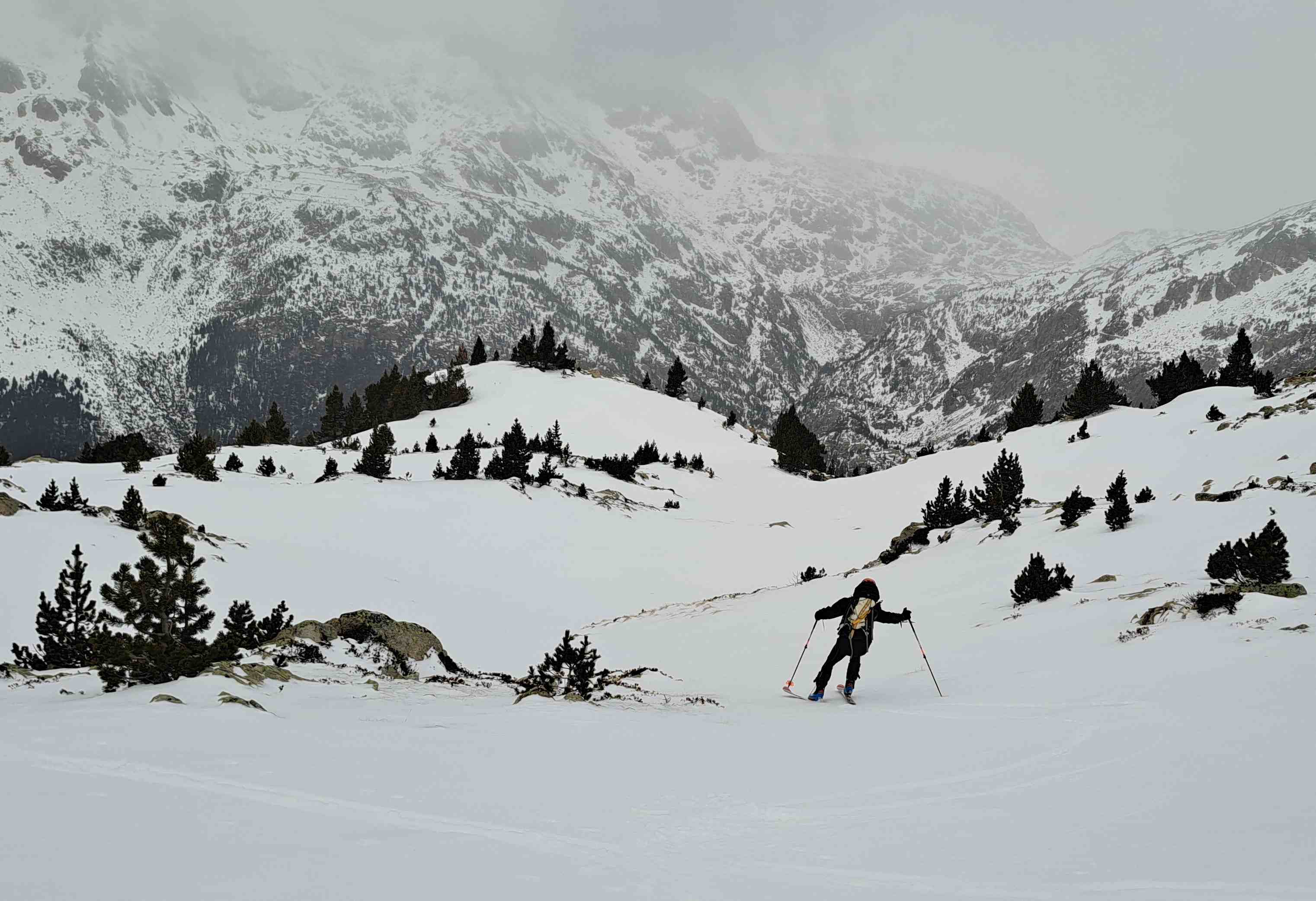 Balneario de Panticosa-Pico Foratulas (2574m)-Esqui de montaña en el Pirineo