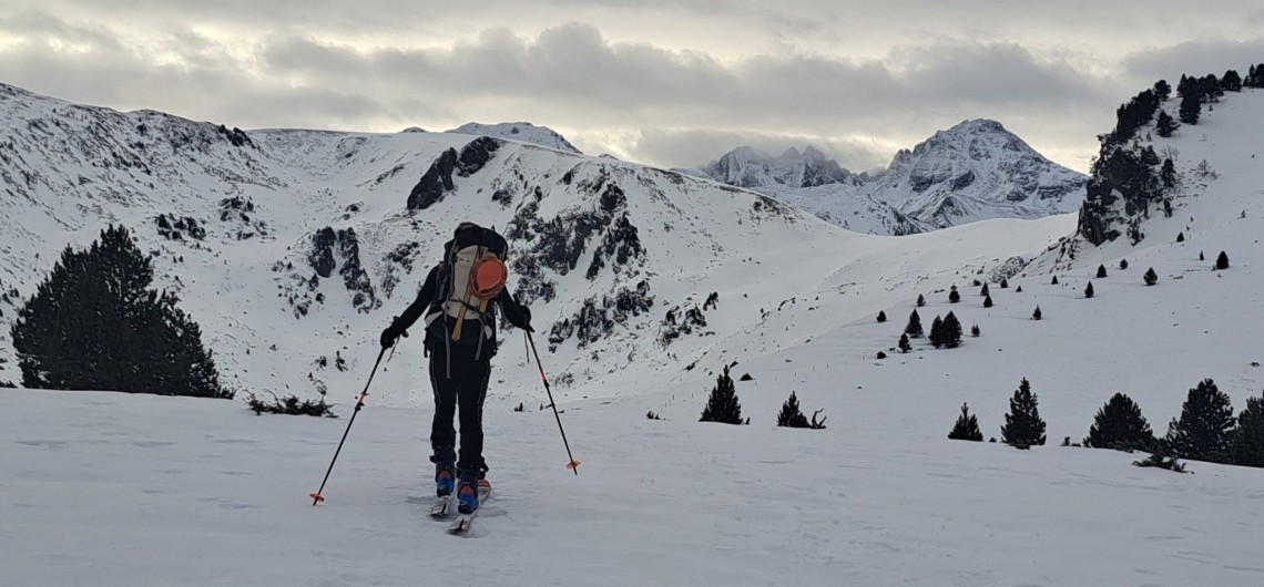 Plateau de Beille-Refuge de Rhule-Refugi de Juclar:Esquimontaña Ariege/Andorra