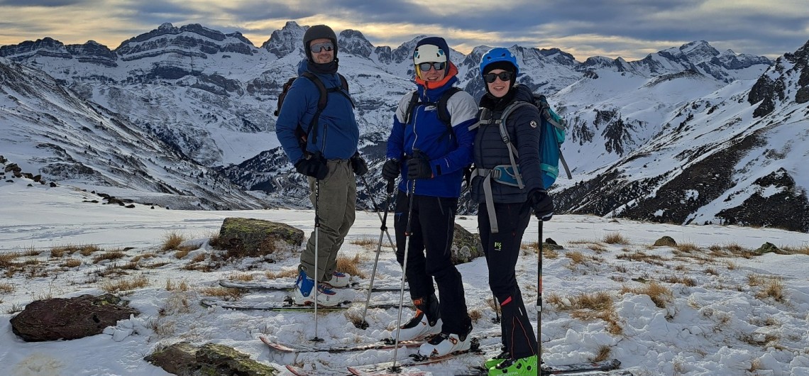 Curso de esqui montaña-Valle de Aragon-Pirineo de Huesca