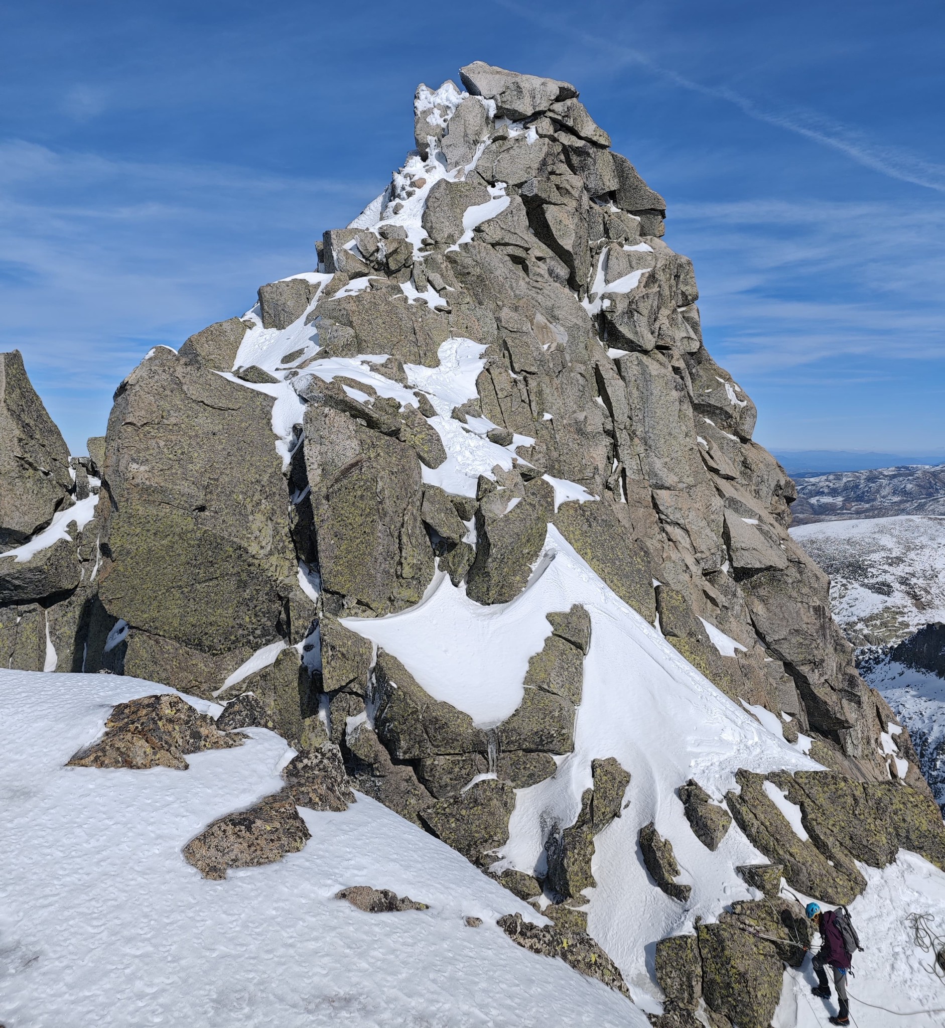 La Galana (2563m) por la Canal de la Muesca (60º max)-Sierra de Gredos