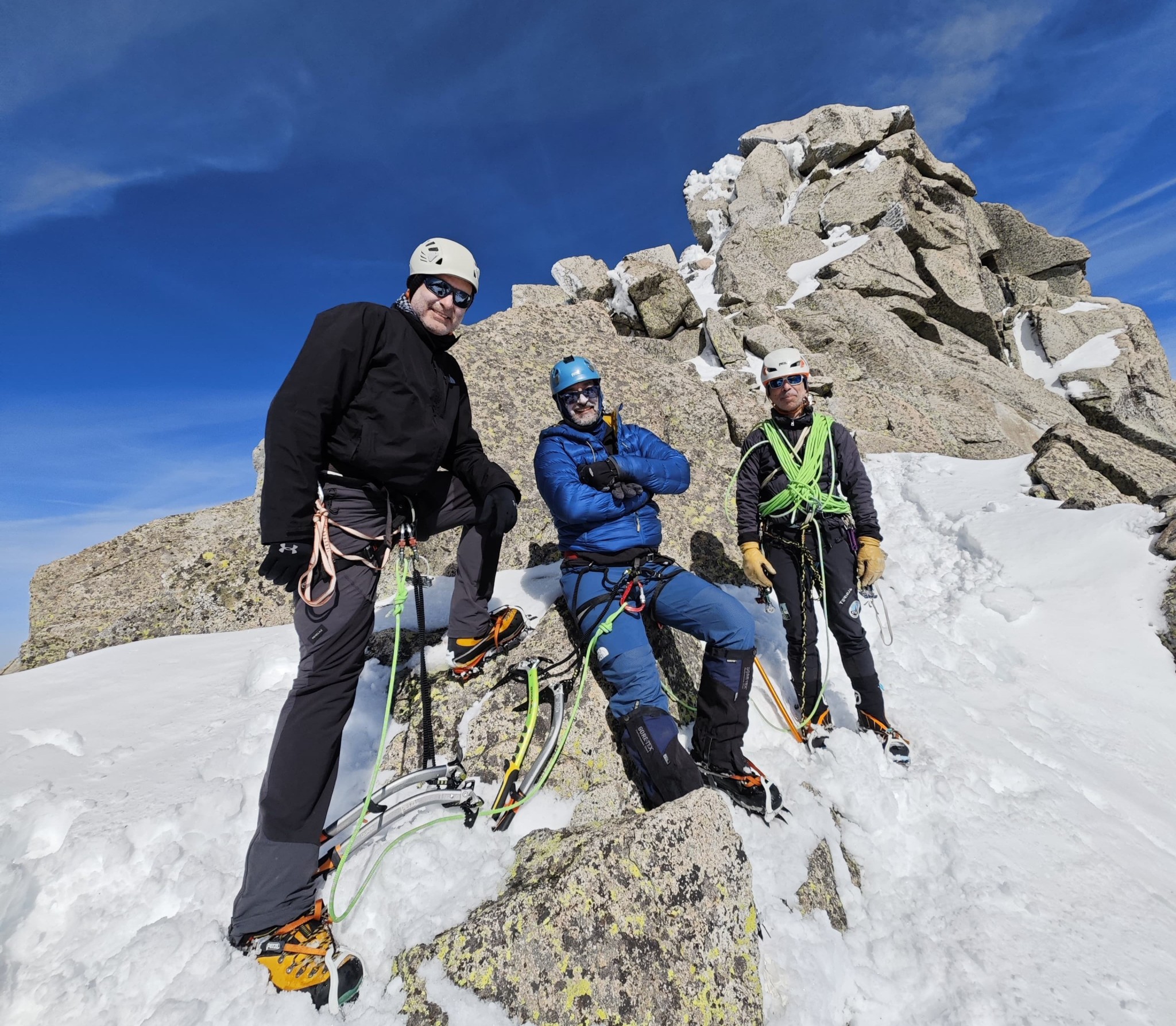 La Galana (2563m) por la Canal de la Muesca (60º max)-Sierra de Gredos