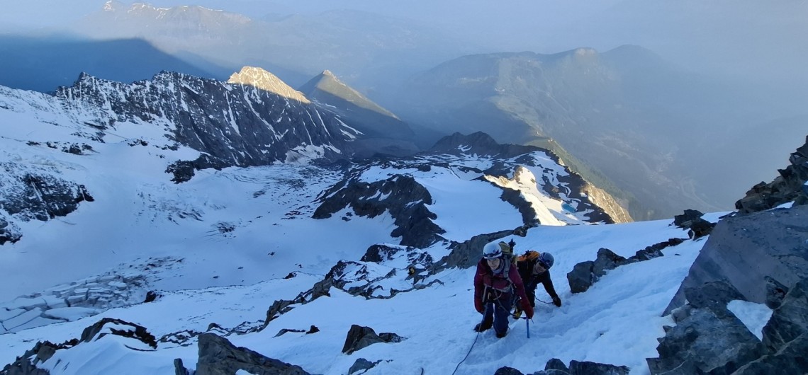 Refugio Albert 1º-Mont Blanc (4810m) ruta normal de Gouter